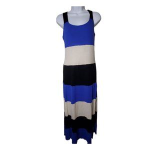 INC International Concepts Striped Multicolor Tank Dress ~ Small